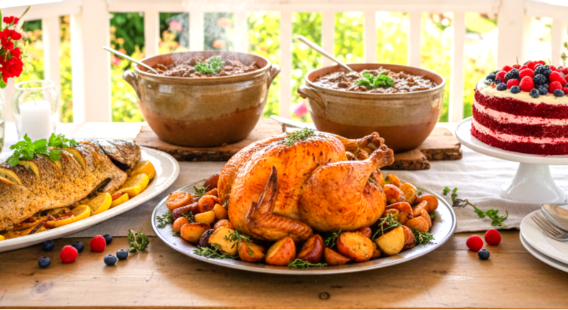 Catering_ Frosty Feast Christmas Menu